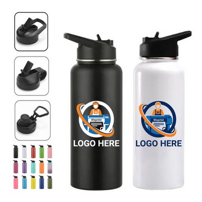 32oz Stainless Steel Vacuum Insulated Water Bottle